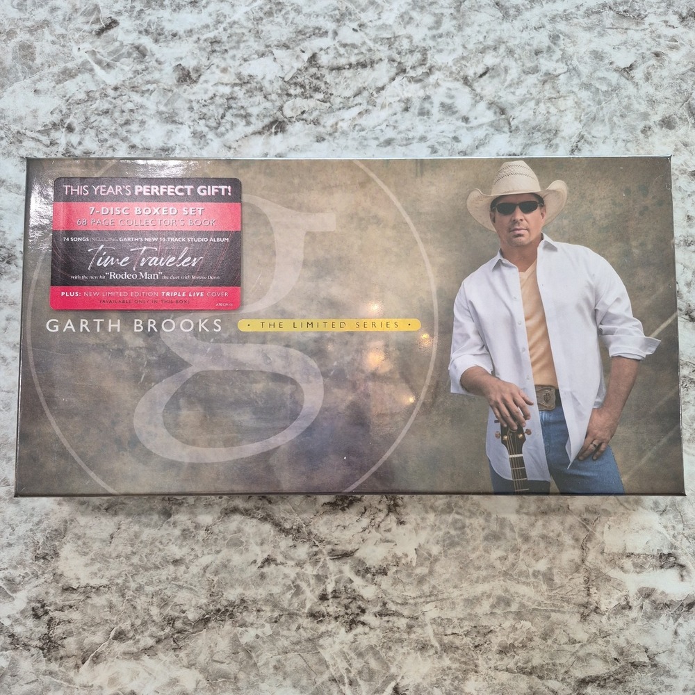 Garth Brooks CD Box Set The Limited Series Time Traveler Triple Live New Sealed